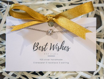 STARRY NIGHT 925 SILVER 意大利星塵銀珠頸鏈 - 銀 - 頸鏈