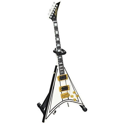 Randy Rhoads Signature White Flying V Mini Guitar Replica Collectible