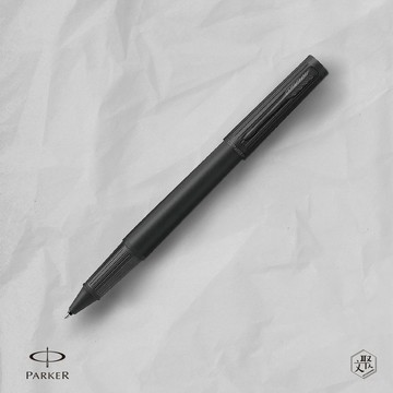 客製化刻字【Parker 派克】 精英系列午夜黑鋼珠筆 （原廠正貨）