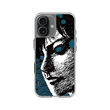 iPhone 17 Clear Case（相機按鈕） 透明 - 伊藤潤二驚選集 Junji Ito - 抽色設計款 - 十字路口的美少年