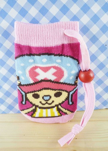 【震撼精品百貨】One Piece 海賊王 海賊王置物袋-喬巴(桃) 震撼日式精品百貨