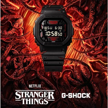 Casio 卡西歐 STRANGER THINGS DW-5600STT-1JR 怪奇物語 手錶