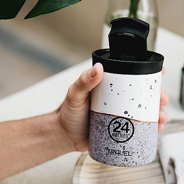 義大利24Bottles 保溫隨行杯 350ml - 侘寂之美