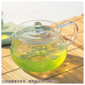 (日本製)耐熱玻璃壺 700ml 附濾網 茶茶急須壺 丸型 NITORI宜得利家居