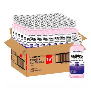 [COSCO代購5] D241516 李施德霖 全效護理無酒精漱口水 100毫升 X 48入