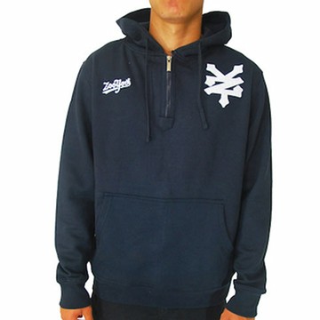 『摩達客』美國進口【Zoo York】 Z&Y深藍連帽T恤