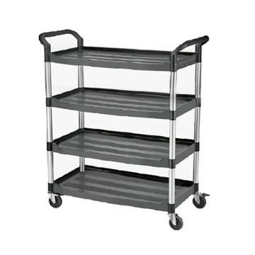 康得倫KTL 四層手推工作車 黑色 /台 KT-818G【APP滿額下單10%點數(單一帳號最高5000點)】1/31止