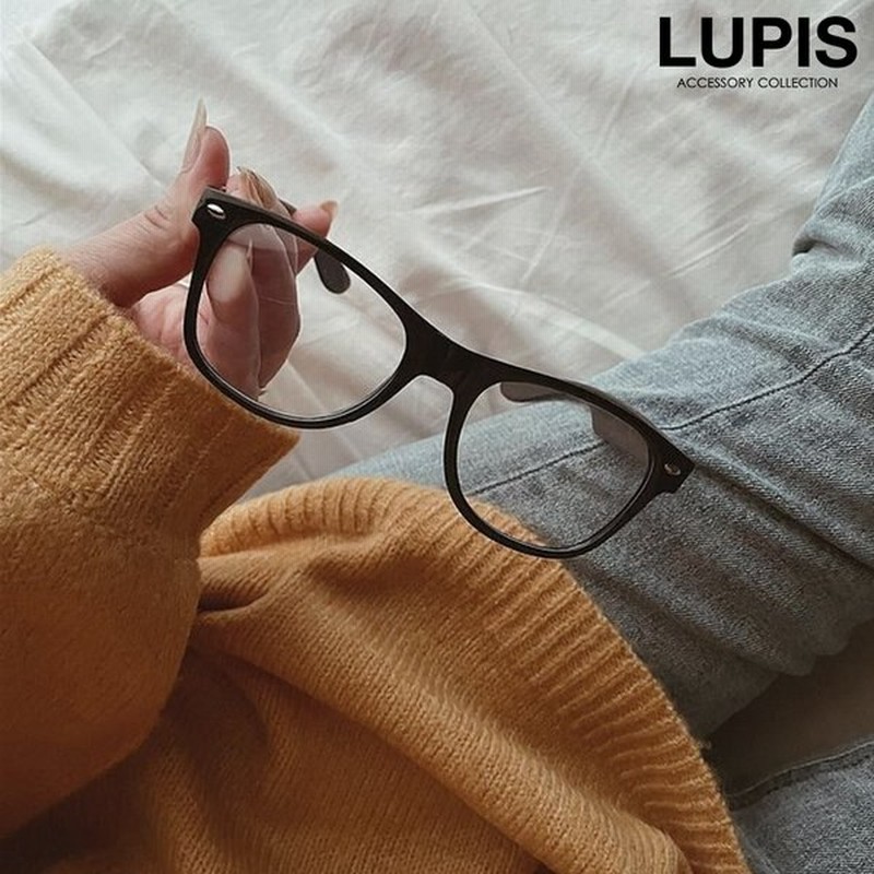 伊達メガネ レディース メンズ シンプル 安い おしゃれ Lupis 通販 Lineポイント最大1 0 Get Lineショッピング