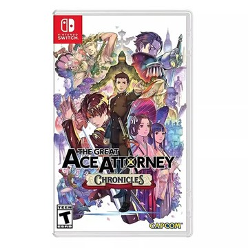 【AS電玩】NS Switch 大逆轉裁判 1＆2 －成步堂龍之介的冒險與覺悟 英文版