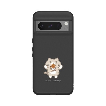 Pixel 8 Pro SolidSuit 黑 - 柴語錄 Shiba Says - 鯛魚燒一口吞
