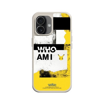 iPhone 17 SolidX 貝殼灰 - 寶可夢 Pokemon - 我是誰-皮卡丘