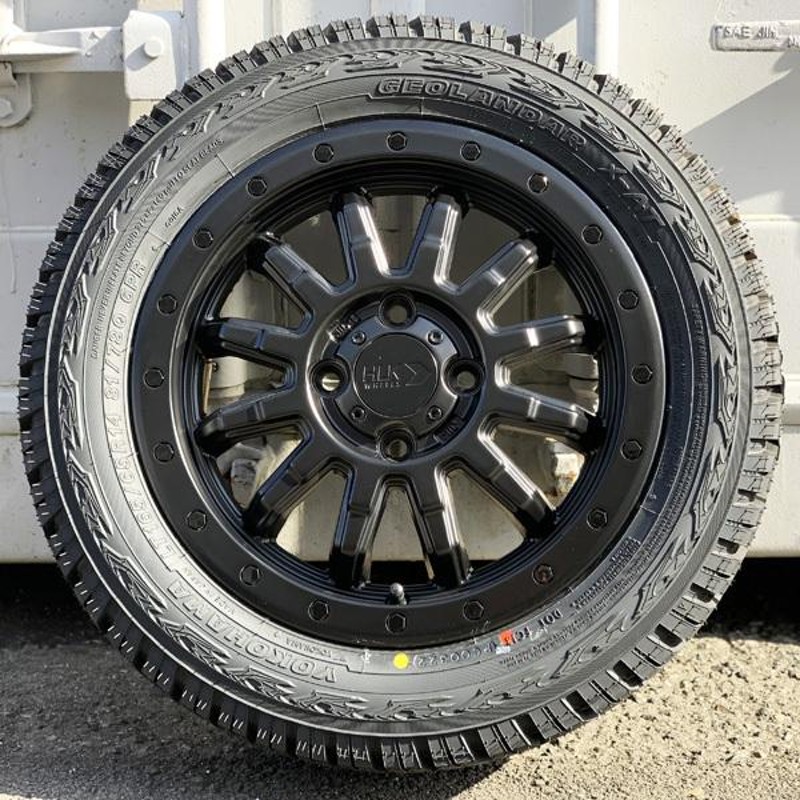 アトレーワゴン S320G S321G S330G S331G 新品 14インチ タイヤホイールセット YOKOHAMA GEOLANDAR X-AT  G016 155/65R14 4本セット | LINEショッピング