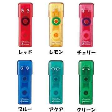 日本NICHIBAN印章式雙面膠TN-TEI按壓式豆豆貼tenori ichioshi攜帶式雙面膠