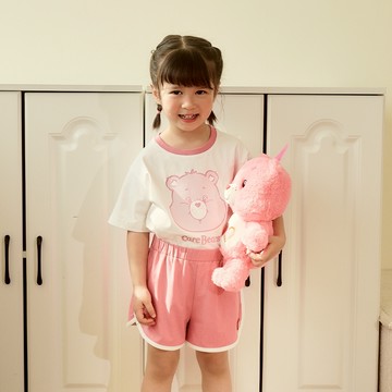 CACO-Cheer Bear涼感套裝‧親子款-童【J3CB008】