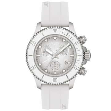 TISSOT天梭 Seastar1000 海洋之星 潛水計時石英腕錶 38mm / T1202171701100