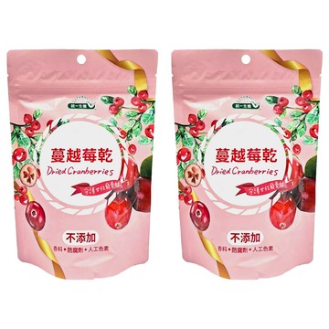 統一生機 蔓越莓乾  100g  2包