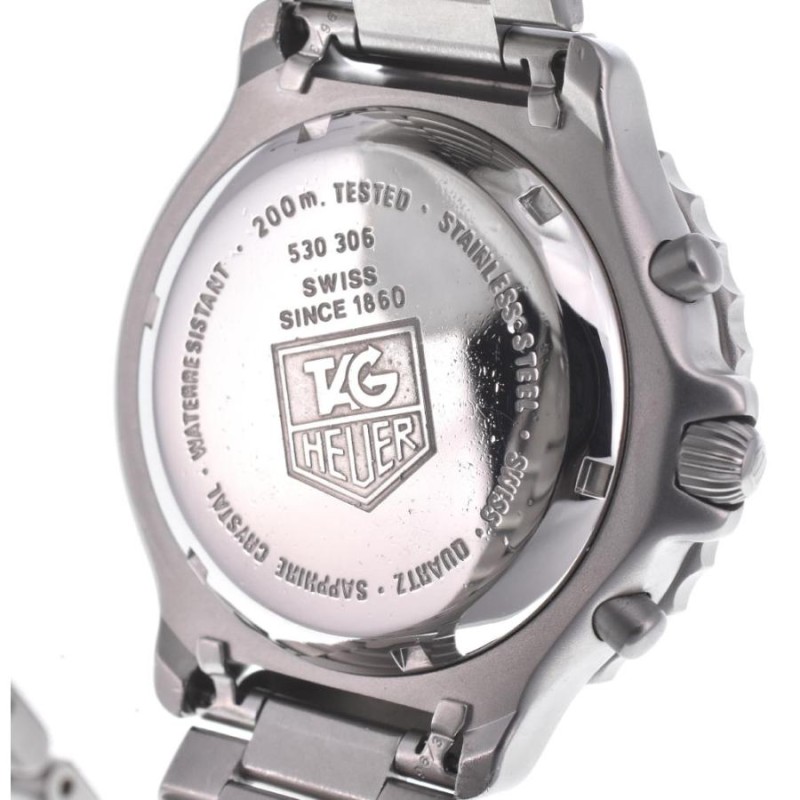 タグホイヤー TAG HEUER 530.306GK パイロット クロノグラフ デイト クォーツ メンズ 良品 Q#121607 |  LINEブランドカタログ