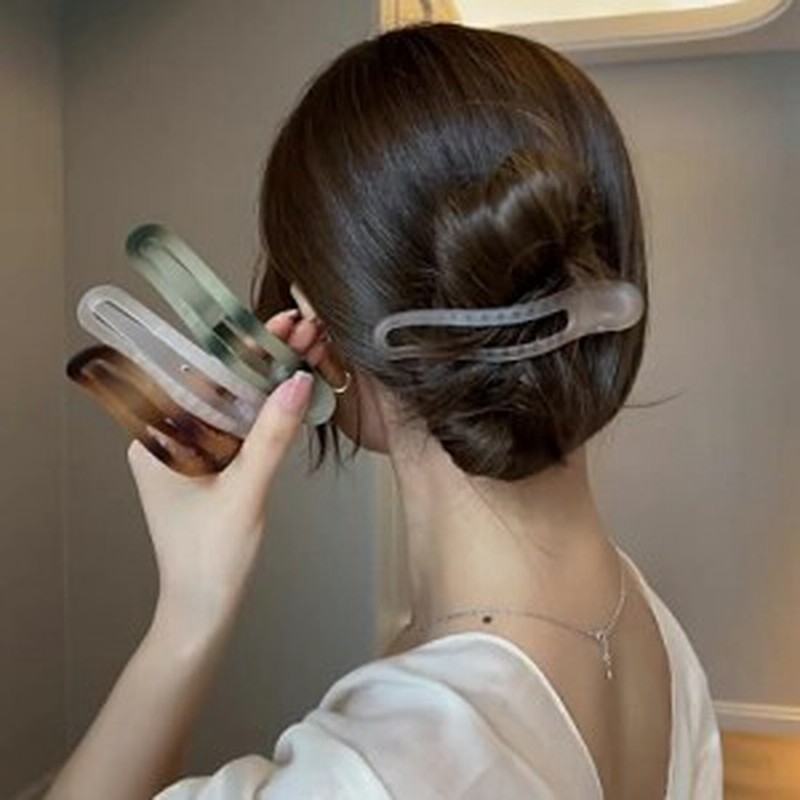 レディース ヘアアクセサリー ヘアクリップ バレッタ バナナクリップ 柄 オフィス カジュアル おしゃれ シンプル 大きめ ママコーデ 大人 通販 Lineポイント最大1 0 Get Lineショッピング