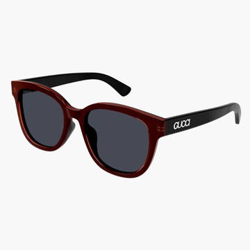 【GUCCI 古馳】方形膠框太陽眼鏡(GG1797SK-003)