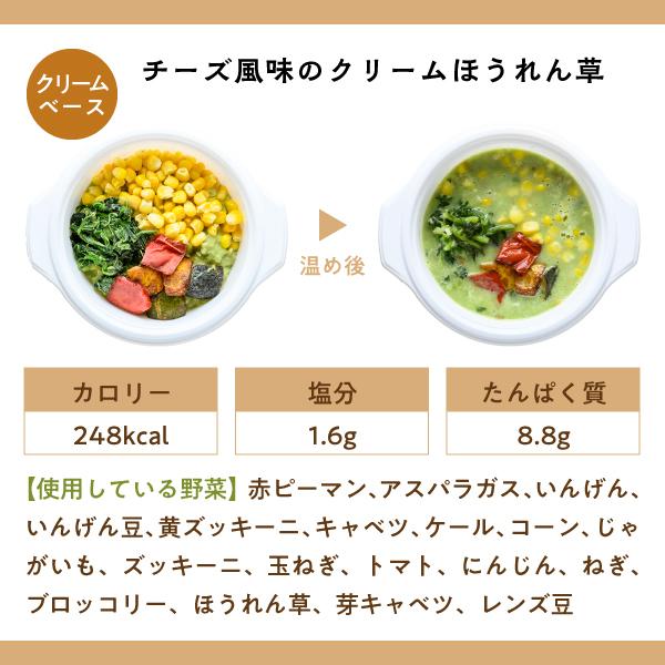 ＼ レビュー プレゼント あり ／野菜を楽しむスープ食 2人用（8食Bセット×2）