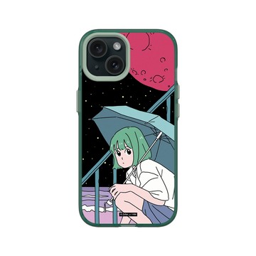 iPhone 15 Clear 憂墨綠 - 子凡 Zzifan_z - 雨傘