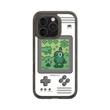 iPhone 16 Pro AirX 本質黑 - 怪奇事物所 Incrediville - 8-bit所長飼育家