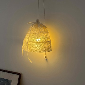 拉繩式無線蕾絲氛圍燈 IVORY, AAA 電池款