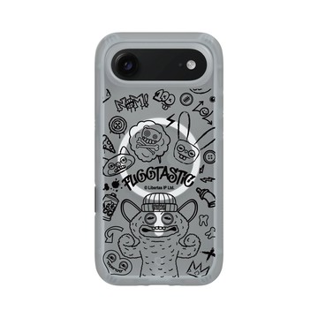 iPhone Air AirX 流變灰 - Fuggler 放克牙寶-常態系列 Regular series - 真是太棒了 - 線條版