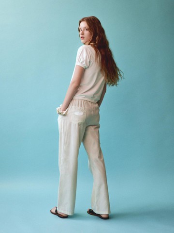 Essential string pants (Stripe)