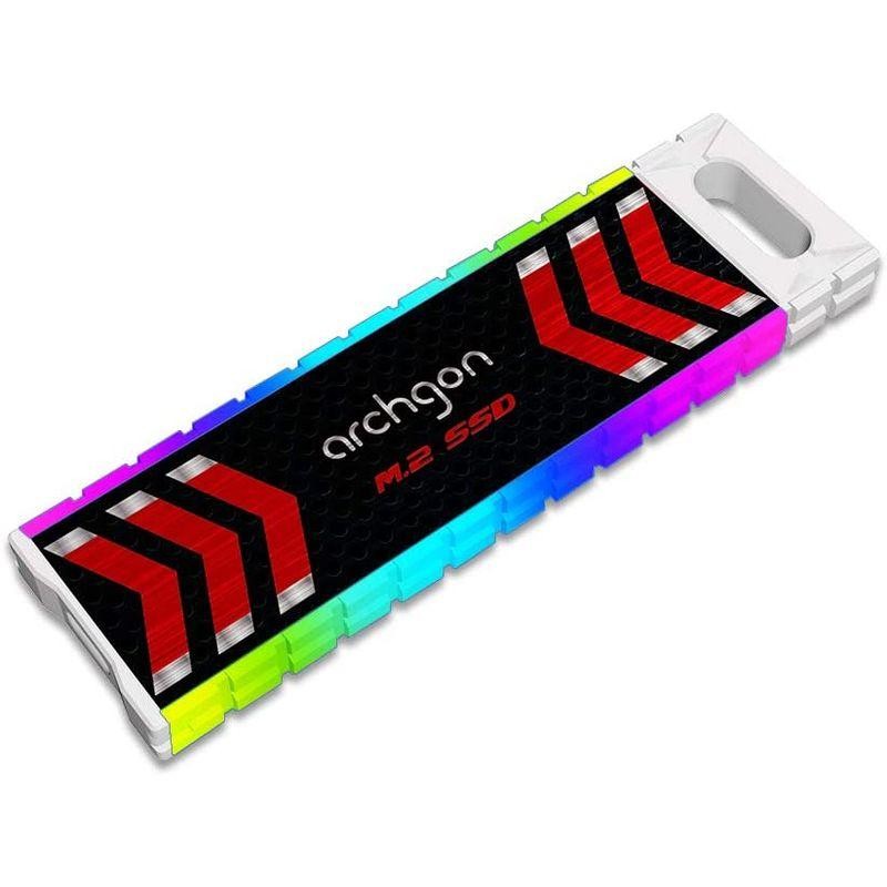 Archgon 960GB RGB (発光型) 外付けSSD USB3.1 Gen2対応 ポータブルSSD