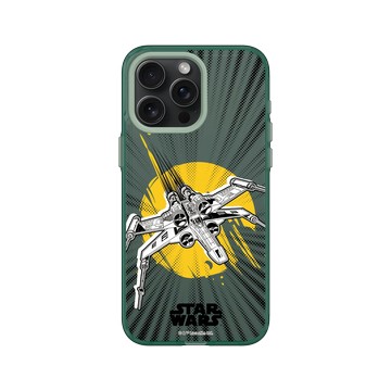 iPhone 15 Pro Max Clear 憂墨綠 - 迪士尼-星際大戰 Star Wars - 星際大戰 – X 翼戰機