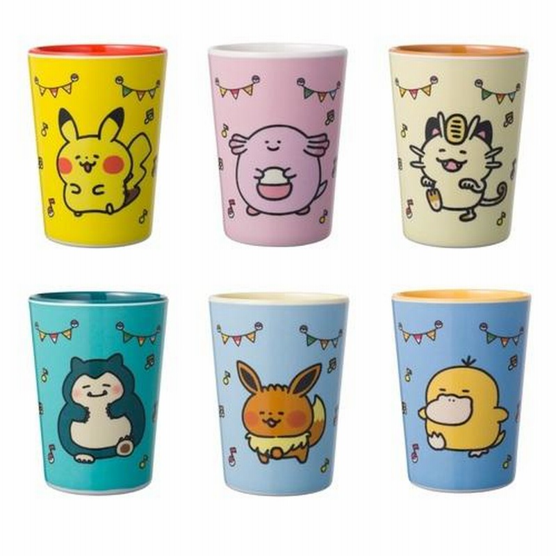 全6種 miniメラミンタンブラー PokemonSmile ポケモンセンター ポケモンセンターオリジナル Pokemon Smile mini メラミン