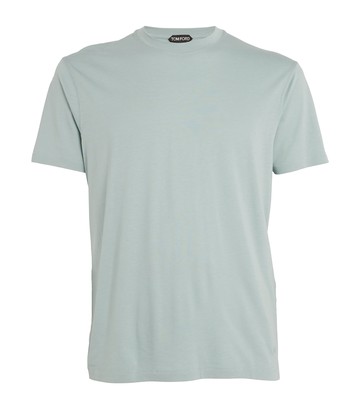 Tom Ford Lyocell-Cotton T-Shirt