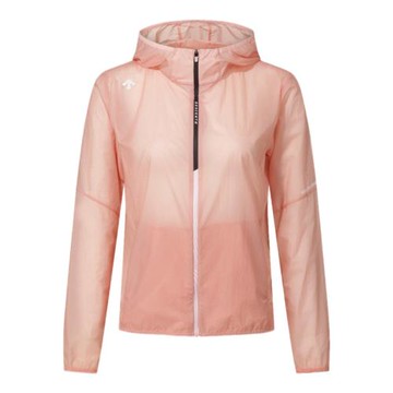 Descente 迪桑特 防風連帽外套 女裝 反光 粉 SQ313RWB71-LPNK