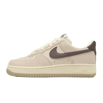 Nike 休閒鞋 Wmns Air Force 1 07 女鞋 米 AF1 毛絨鞋帶 IX7363-104