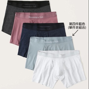 AF a&f Abercrombie & Fitch 男性內褲 單件 藍色 2232