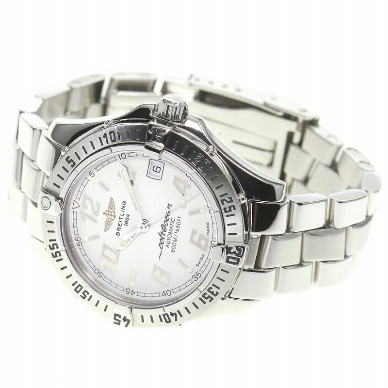 ブライトリング BREITLING A17350 コルトオーシャン デイト 自動巻き 