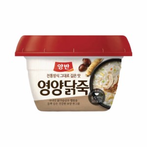 東遠 ヤンバン 参鶏湯粥 (285g) 1個 DONGWON おかゆ レトルトお粥 1食おきかえ 即席食品 韓国レトルト 韓国食品 ダイエット ヘルシー