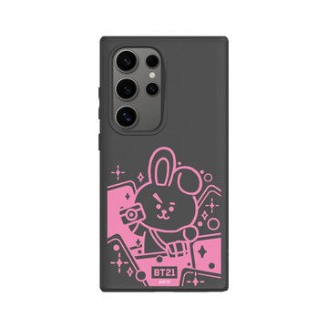 Galaxy S24 Ultra SolidSuit 黑 - BT21 - Monochrome COOKY