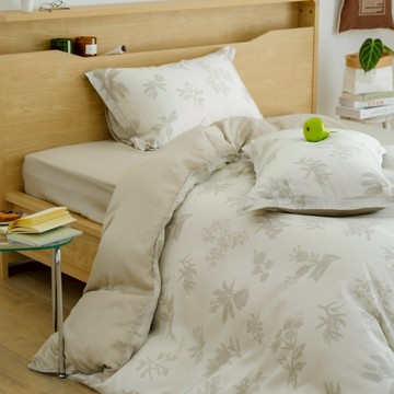 翔仔居家 60支天絲 薄被套 / 鋪棉兩用被套【嶼花】被套 棉被 兩用被 100%萊賽爾纖維 Tencel 台灣製