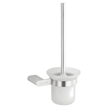 DAY&DAY 日日家居 絲光馬桶刷架，附霧面馬桶刷杯，壁掛式馬桶刷組  W155 x D120 x H355cm  ST1012  1個