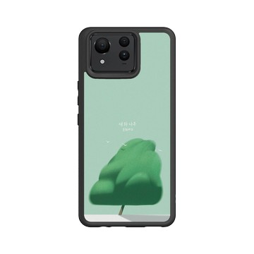 Zenfone 11 Ultra SolidSuit 黑 - ENHO - 鳥與樹・靜