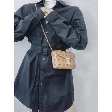 吉茵冬適用mcm鏈條包鏈肩帶配件信封包子母包包鏈子改造斜跨單買