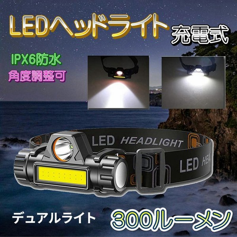 全商品オープニング価格 ヘッドライト 充電式 超強力 Led ヘッドランプ 釣り 登山 最強ルーメン アウトドア キャンプ センサー Ledライト Supplystudies Com