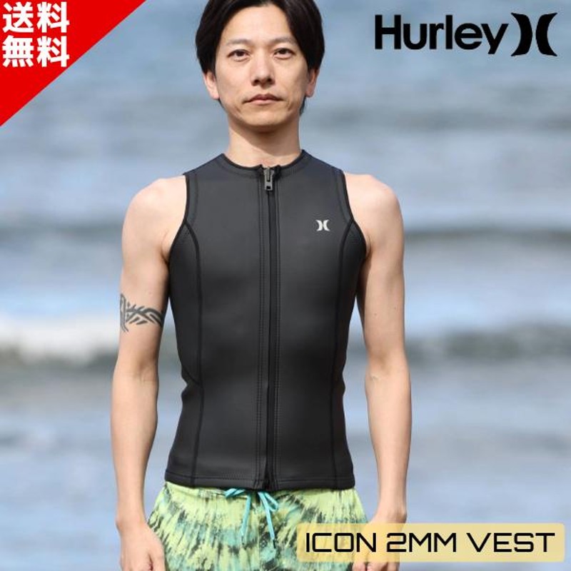 メンズ ウェットスーツ タッパー ベスト HURLEY ハーレー ICON 2MM JACKET VEST MZVSIC24 2024年 ブラック |  LINEブランドカタログ