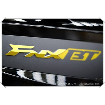彩貼藝匠 火鳳凰 FNX 125 側板LOGO字體貼（一對）3M反光貼紙 ORACAL螢光貼 拉線設計 裝飾 機車貼紙