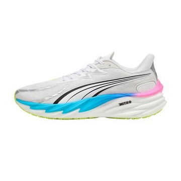 Puma 慢跑鞋 男鞋 Velocity Nitro 4 藍粉 31114026