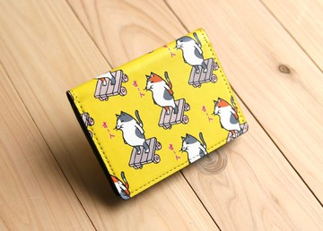 名片/卡片盒 貓黃