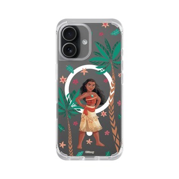 iPhone 17 ClearX (MagSafe 兼容) 晶透白 - 迪士尼-公主系列 Disney Princess - 莫娜公主