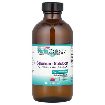 Nutricology, 硒溶液，8液體盎司（236毫升）